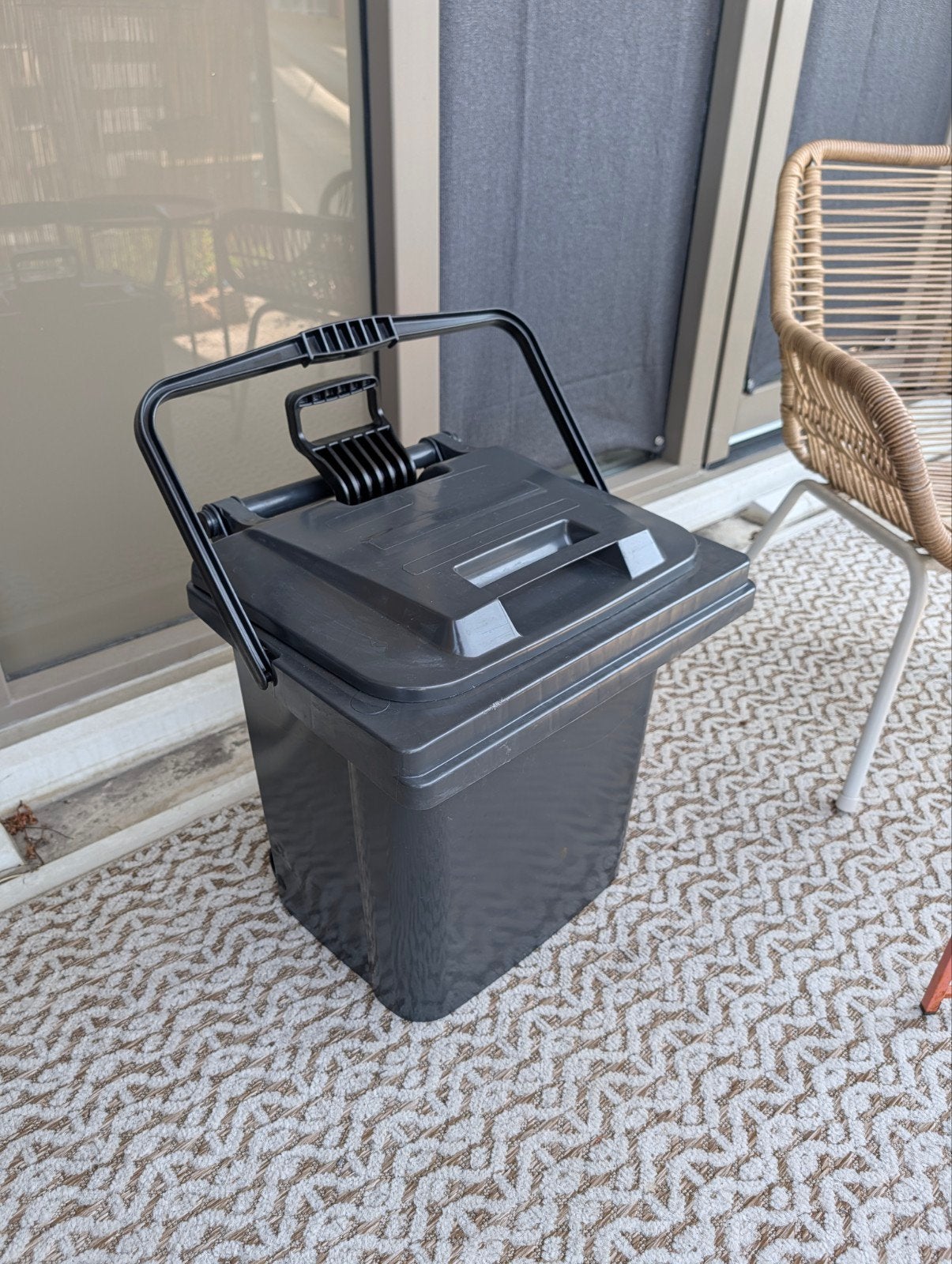 Sulo Roll-box rolcontainer 45 liter grijs, Ophalen, Kunststof, 40 liter of meer, Zo goed als nieuw