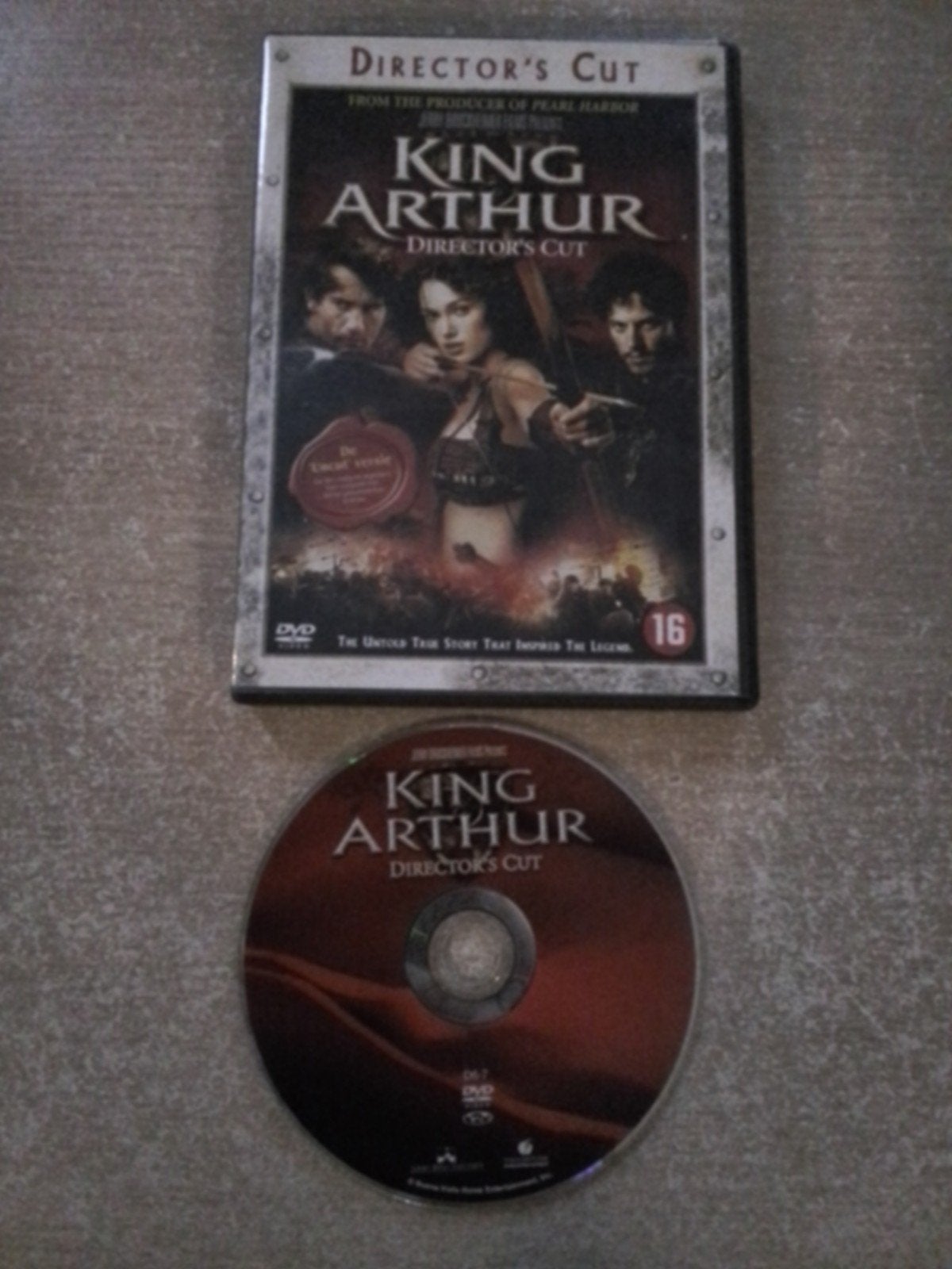 Film King Arthur (Clive Owen) veel films van 1euro 5+1gratis, Engels, Vanaf 16 jaar, Nederlands, Actie