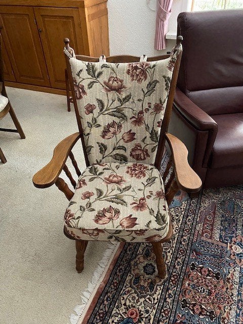 fauteuil, Ophalen, Hout, Gebruikt, Minder dan 75 cm