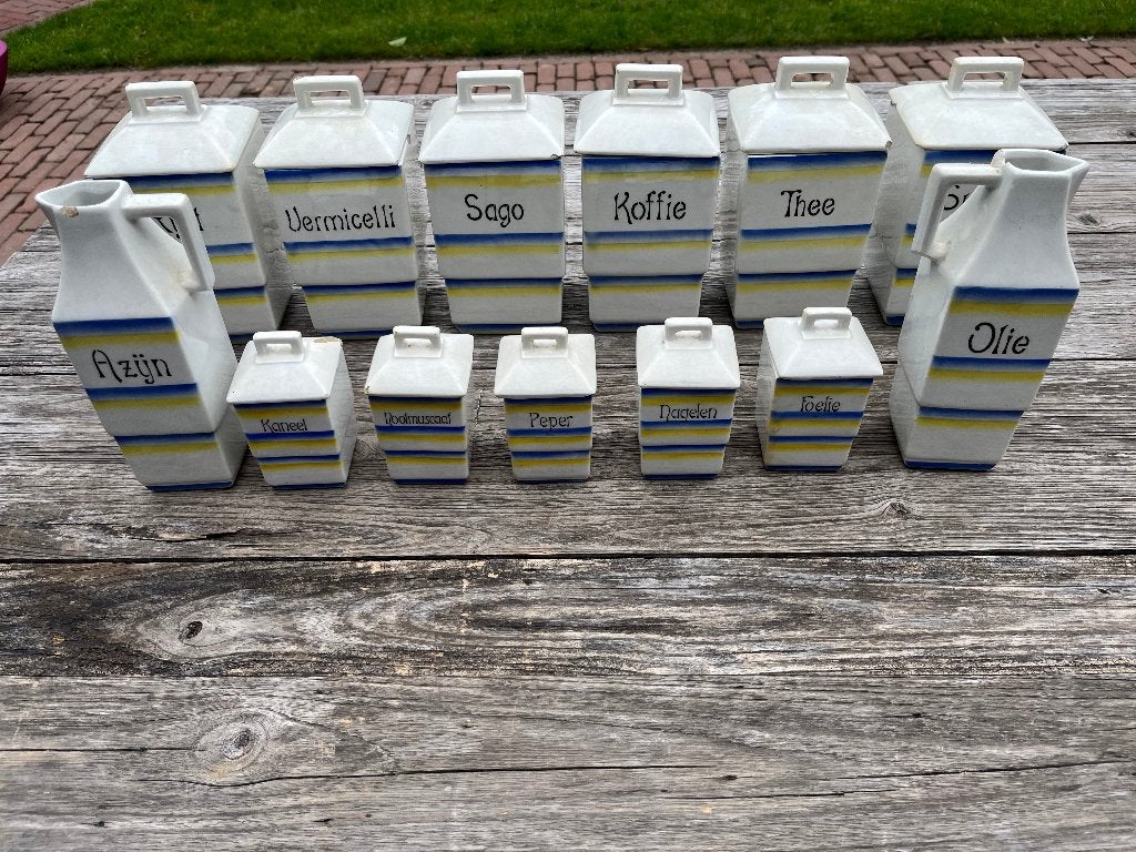 grootmoeders keuken potjes, Gebruikt, Overige typen, Ophalen of Verzenden, Overige stijlen