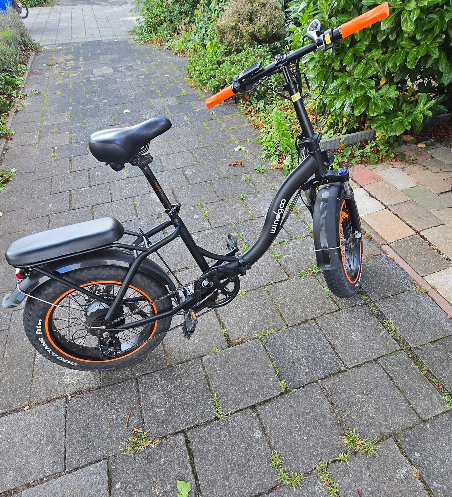 Windgoo E20 Pro opvouwbare fatbike, Fietsen en Brommers, Elektrische fietsen, Gebruikt, Overige merken, 55 tot 59 cm, 50 km per accu of meer