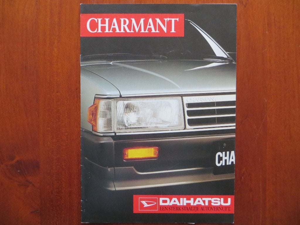 Daihatsu Charmant (1985) met bijlage: Prijslijst, Ophalen of Verzenden, Nieuw, Overige merken