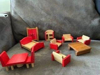 poppenhuis meubeltjes, Ophalen, Zo goed als nieuw, Poppenhuis