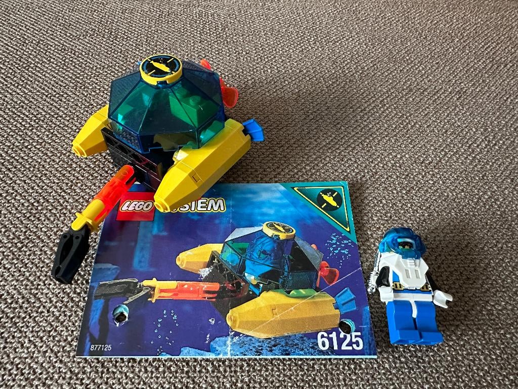 Lego Aquazone 6125 - Sea Sprint 9, Compleet, Gebruikt, Overige thema's, Lego