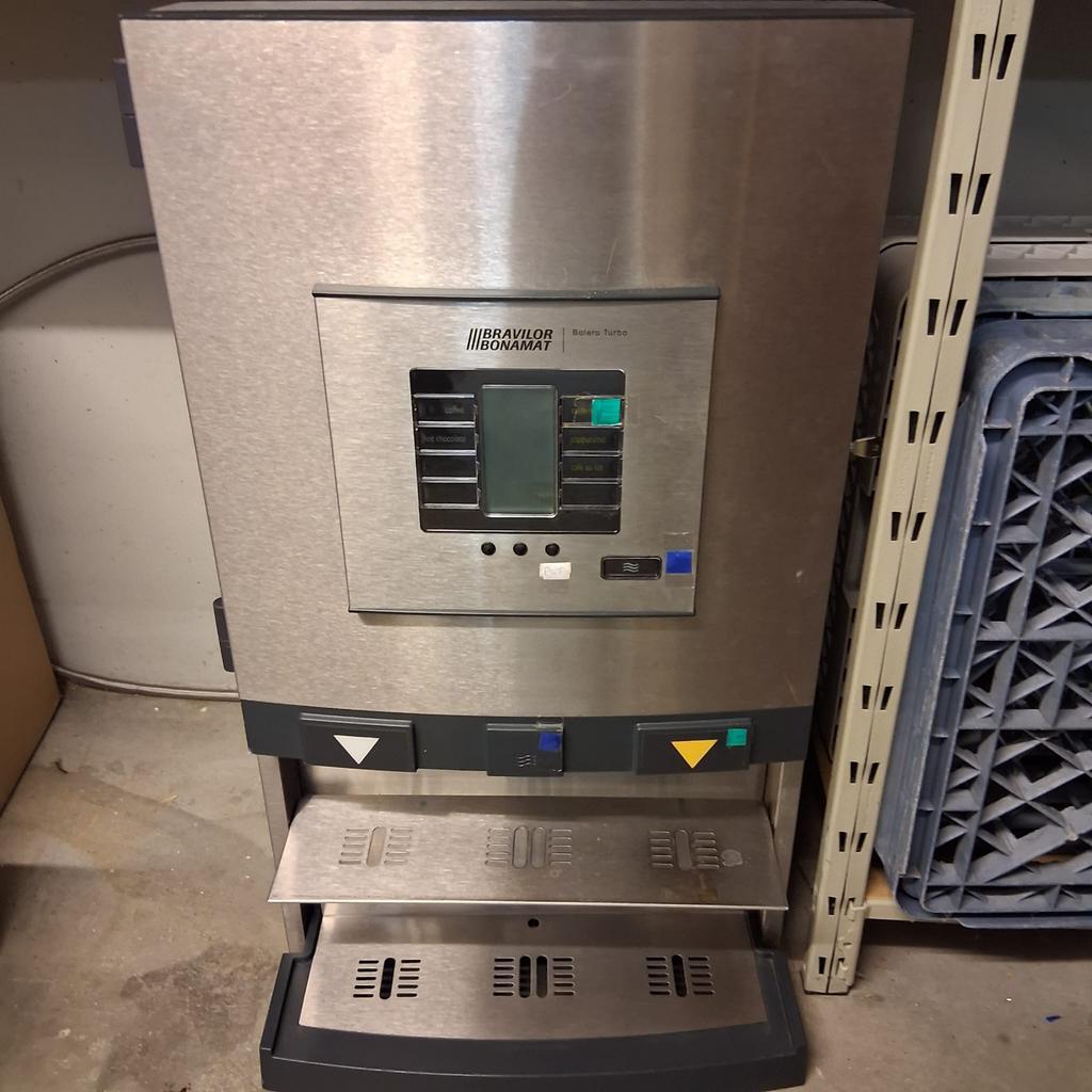 Koffiemachine Bravilor Bonamat Bolero Turbo met toebehoren, Ophalen, Gebruikt