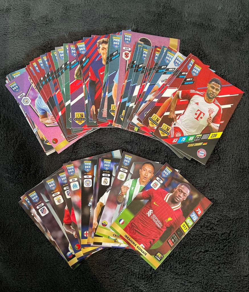 Grote collectie FIFA 365 Adrenalyn XL 2023/2024 kaarten, Ophalen of Verzenden, Zo goed als nieuw, Buitenlandse clubs, Spelerskaart