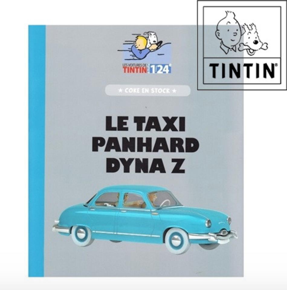 Panhard Dyna Z Taxi 1956 schaal 1/24 voitures TINTIN # 30, Verzenden, Nieuw, Auto, Overige merken