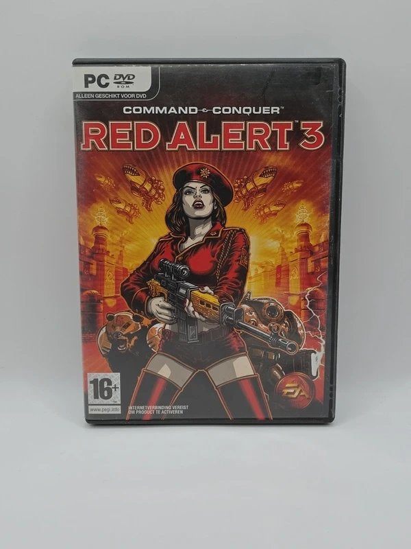Command & Conquer Red Alert 3 PC Game, Spelcomputers en Games, Games | Pc, Gebruikt, Electronic Arts, 1 speler, Ophalen of Verzenden