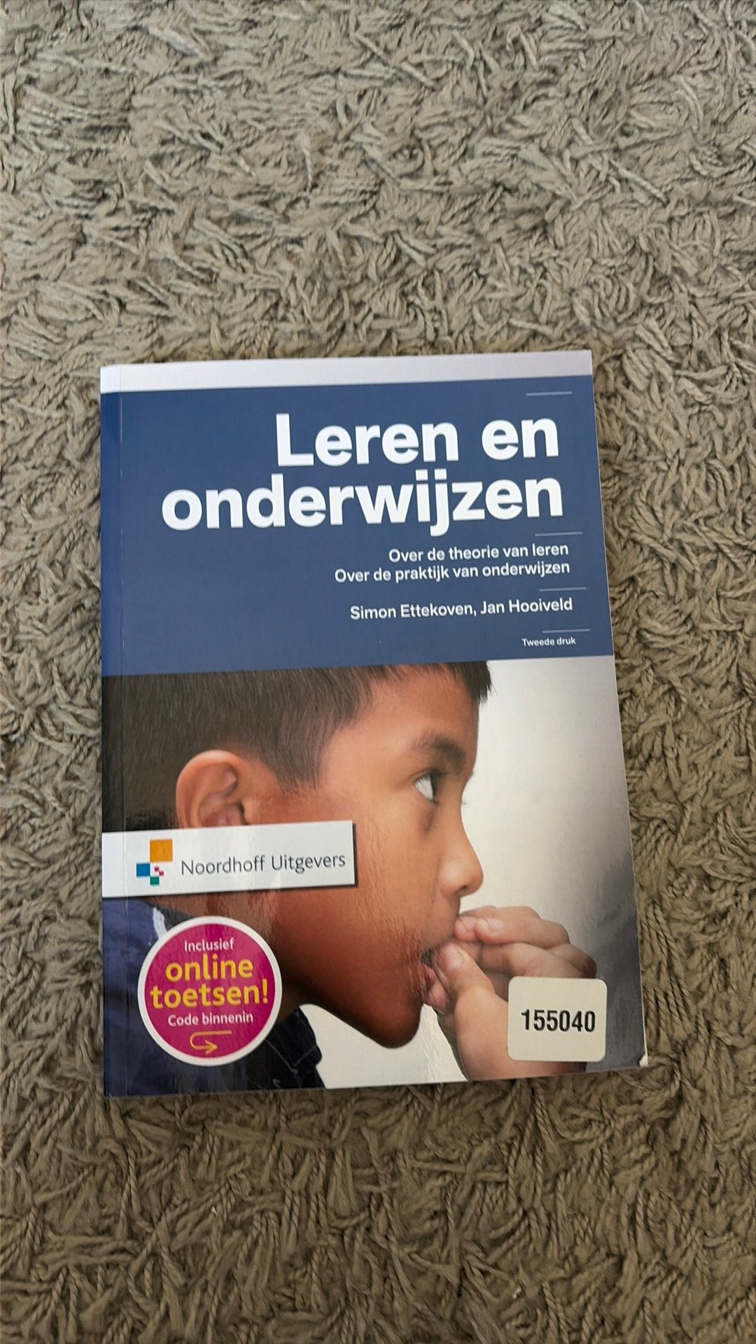 Simon Ettekoven - Leren en onderwijzen, Zo goed als nieuw, Simon Ettekoven; Jan Hooiveld, Alpha, HBO