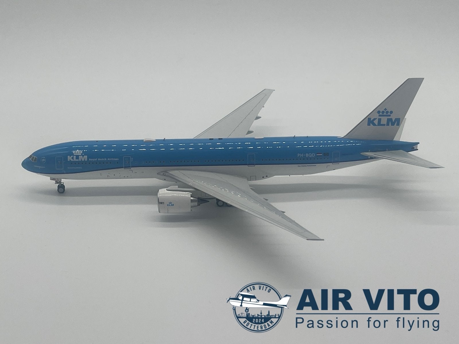 KLM Boeing 777-200 DIECAST 1:200 PH-BQD Inflight200, Schaalmodel, 2992JB, Ophalen of Verzenden, Operations@airvito.com