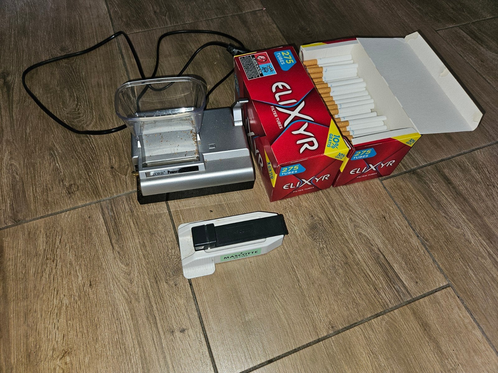 Zorr Powermatic 4 elektrische sigarettenmaker, Verzamelen, Ophalen of Verzenden, Zo goed als nieuw, Overige typen