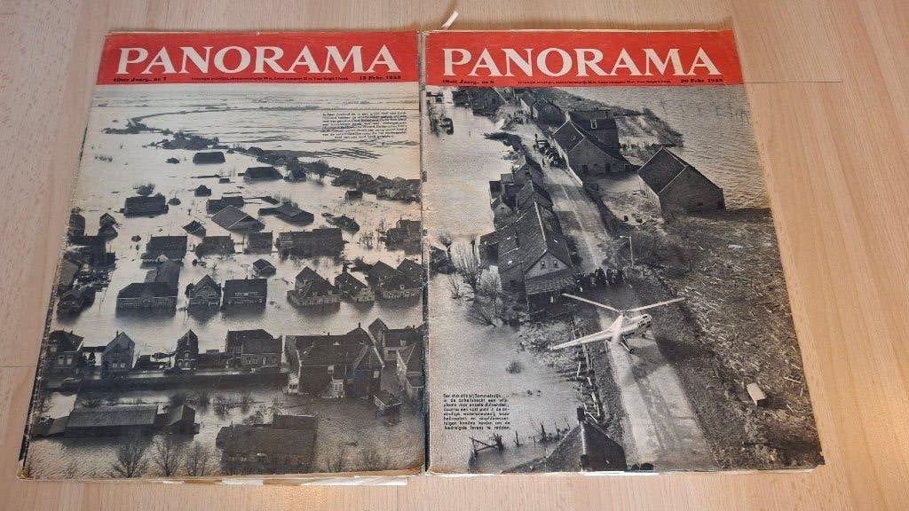 Panorama weekblad 1953 watersnoodramp, Ophalen, 1940 tot 1960, Nederland, Tijdschrift