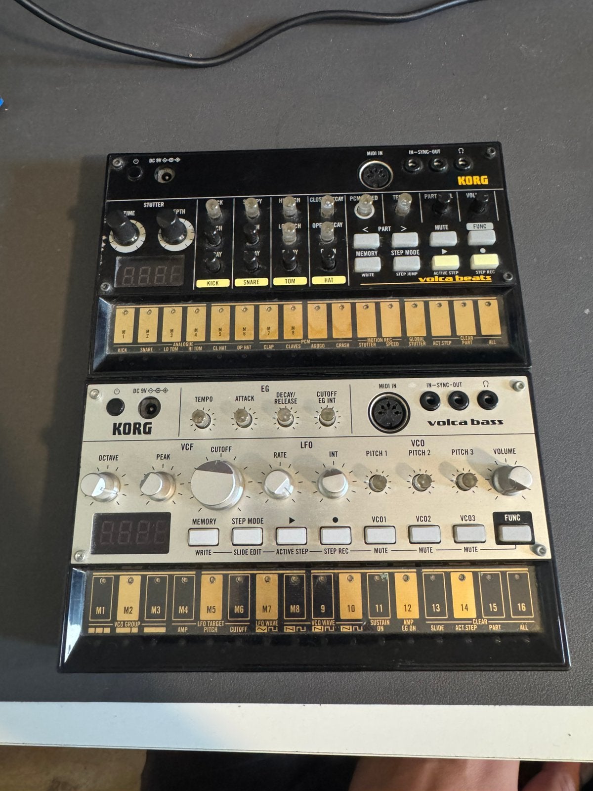 Korg volca bass + beats, Muziek en Instrumenten, Ophalen of Verzenden, Zo goed als nieuw, Korg