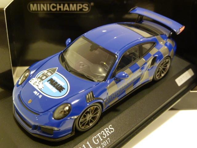 Minichamps Porsche 911 991 GT3 RS Spokane 1:43 413063258, Hobby en Vrije tijd, Modelauto's | 1:43, Ophalen of Verzenden, Nieuw