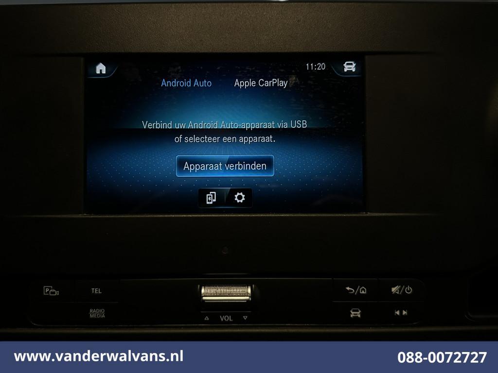 Mercedes-Benz Sprinter 314 CDI 143pk L2H2 Euro6 Airco | Came, Stof, 2000 kg, Zwart, Mercedes-Benz
