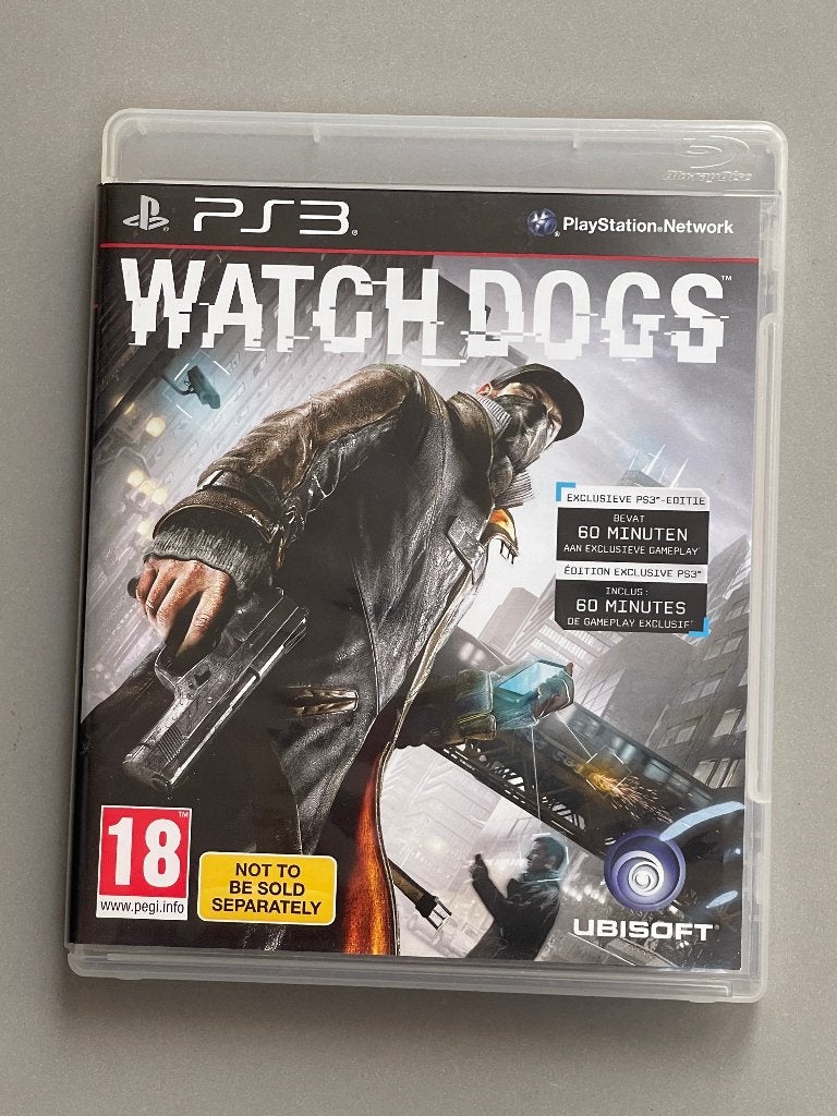 Watch Dogs voor de PlayStation 3, Avontuur en Actie, Vanaf 18 jaar, 1 speler, Ophalen of Verzenden