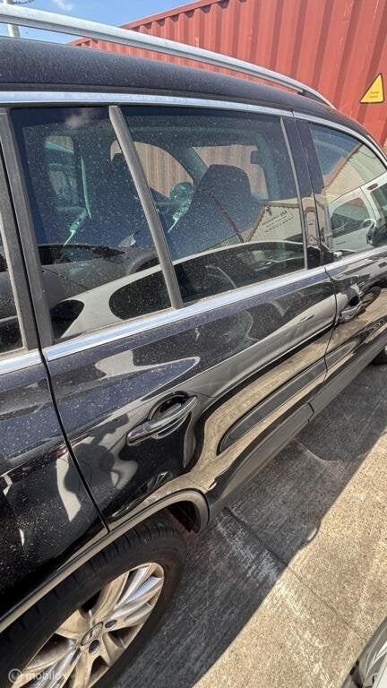 Achterdeur rechts  zwart Volkswagen Tiguan I ('07-'19), Ophalen, Gebruikt, Achter, Volkswagen