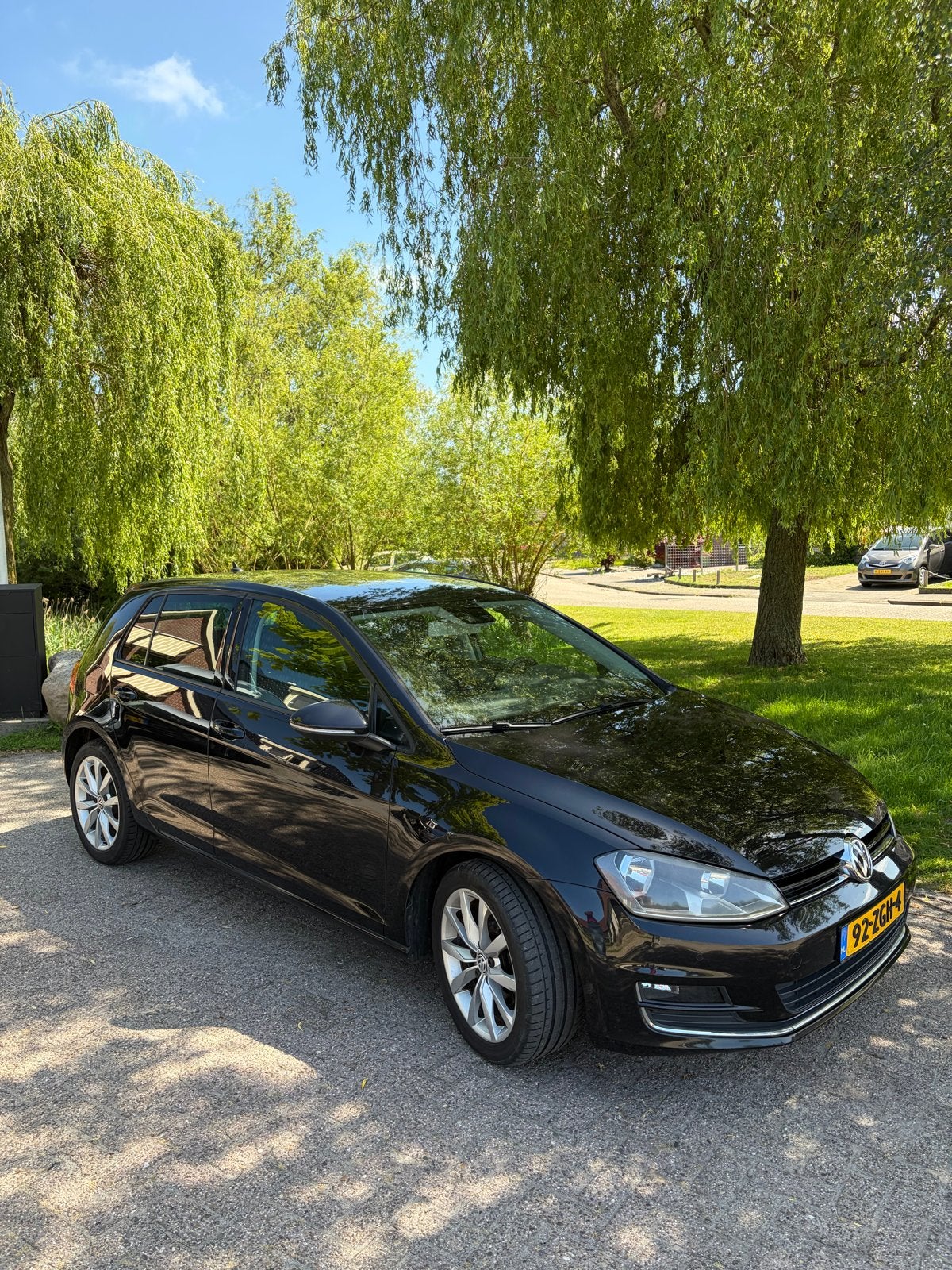 Volkswagen Golf 1.6 TDI 77KW 5D 2012 Zwart, Auto's, Voorwielaandrijving, 4 cilinders, Zwart, Origineel Nederlands