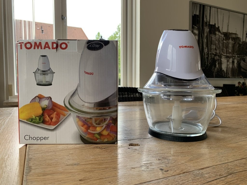 Tomado hakker, Ophalen of Verzenden, Zo goed als nieuw, Snijmachine, Wit