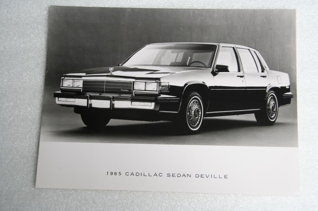 Persfoto Cadillac Sedan Deville (1985) (6), Ophalen of Verzenden, Nieuw, Overige merken