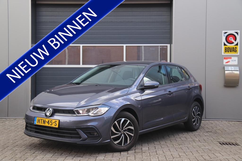 Volkswagen Polo 1.0 TSI Life Business Automaat, Parkeerhulp,, Auto's, Stof, Gebruikt, 1096 kg, Adaptive Cruise Control