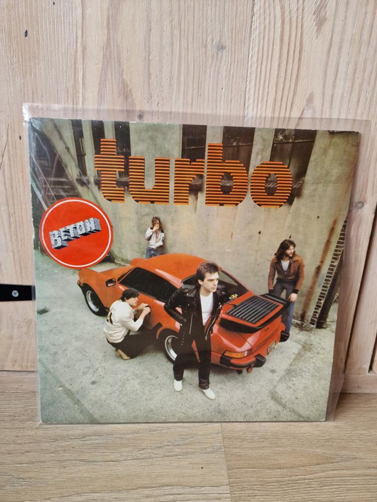 Turbo - Beton LP (1980) - Zeldzame Poolse Rock Vinyl, Ophalen of Verzenden, 1980 - 1989, Gebruikt, 12 inch