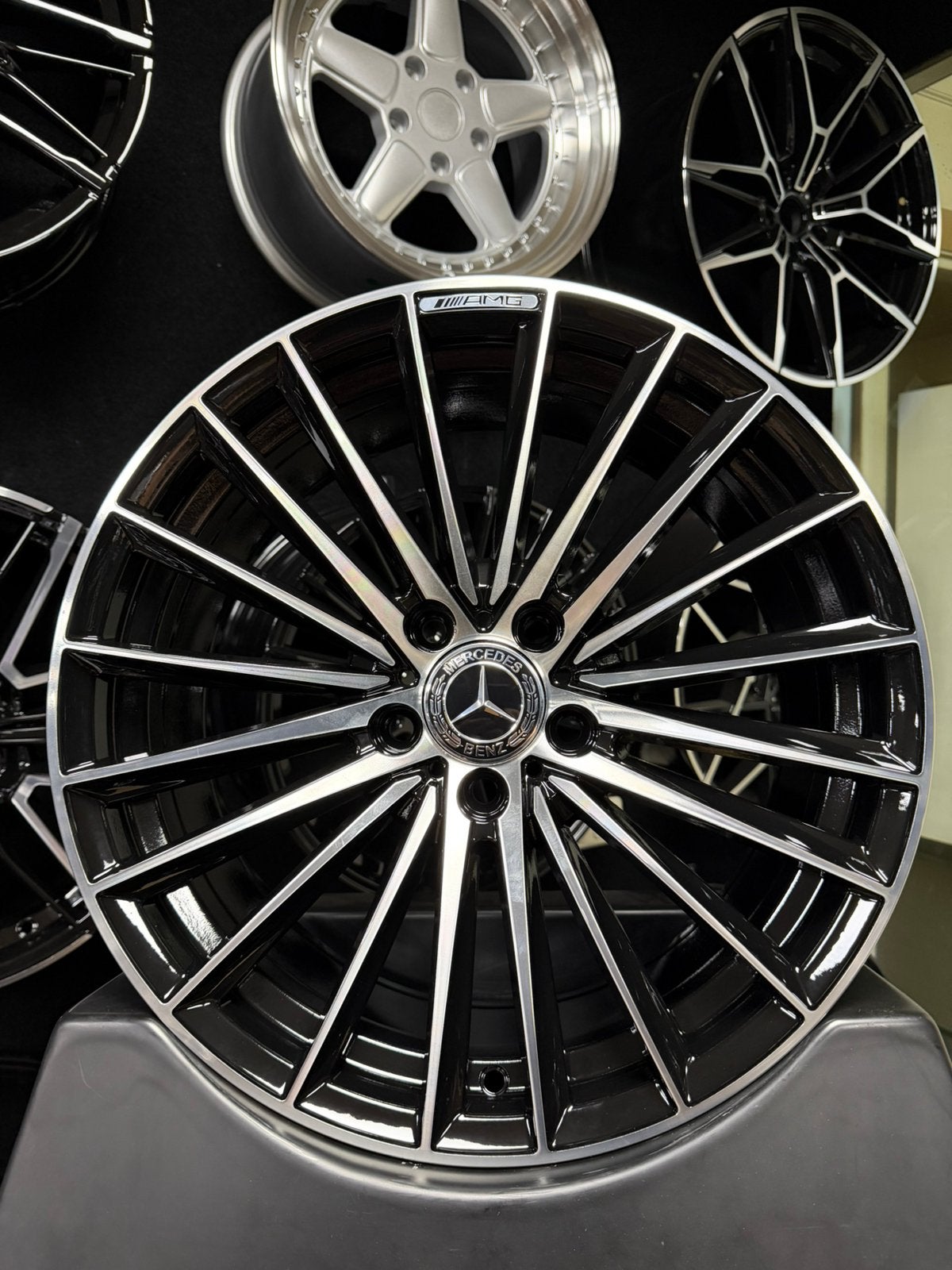 18 inch velgen voor Mercedes AMG look 5x112 A B C CLA KLASSE, 18 inch, Velg(en), Nieuw, Ophalen of Verzenden