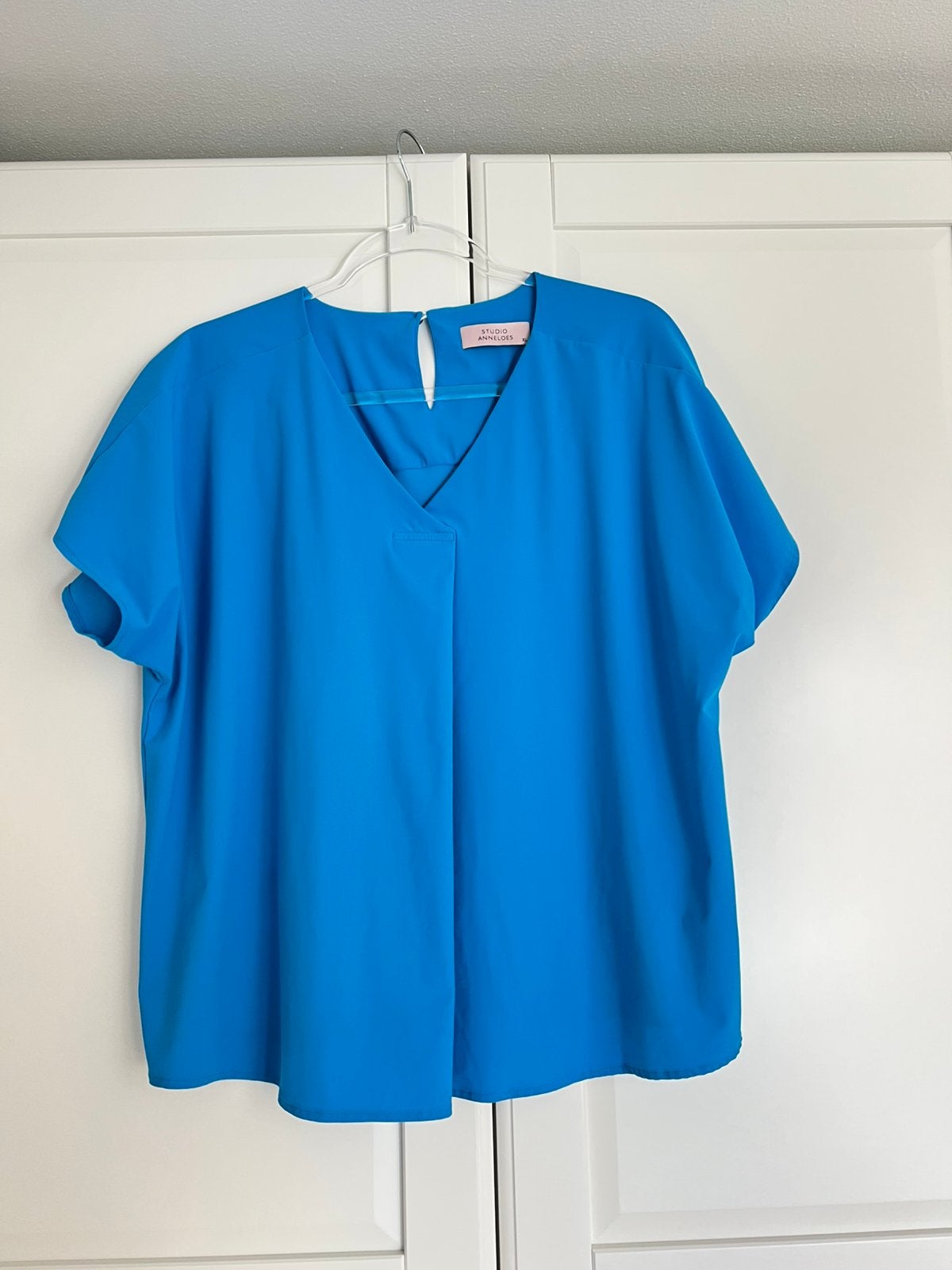 Studio anneloes marly blouse shirt XL / XXL bright blue, Blauw, Maat 46/48 (XL) of groter, Ophalen of Verzenden, Zo goed als nieuw