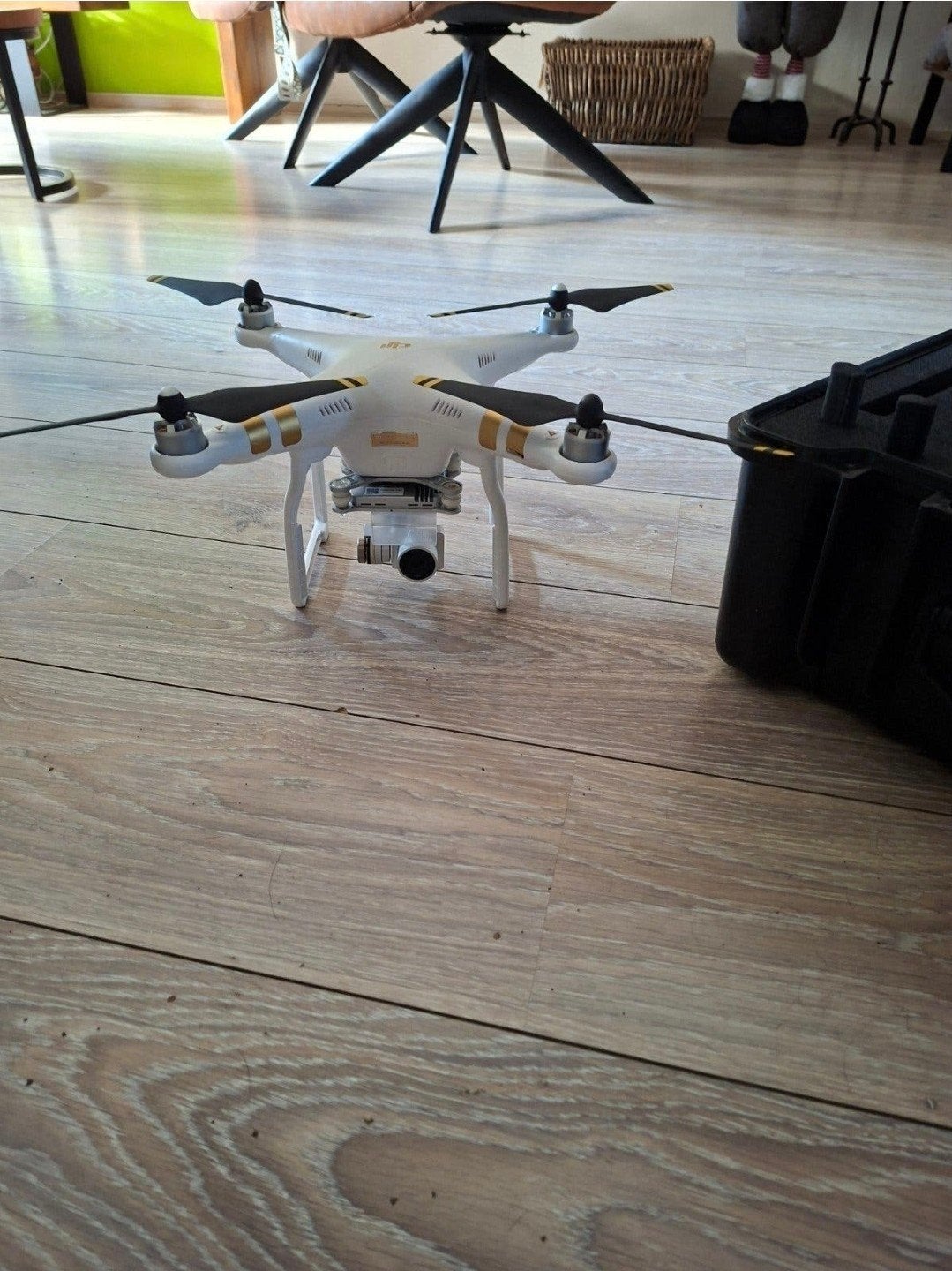 DJI Phantom 3 Professional Drone met 4K camera, Ophalen, Zo goed als nieuw, Cameradrone, Topkwaliteit