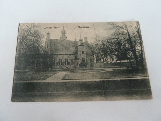 Marssum circa 1920 Popta Slot, Ophalen of Verzenden, Voor 1920, Ongelopen