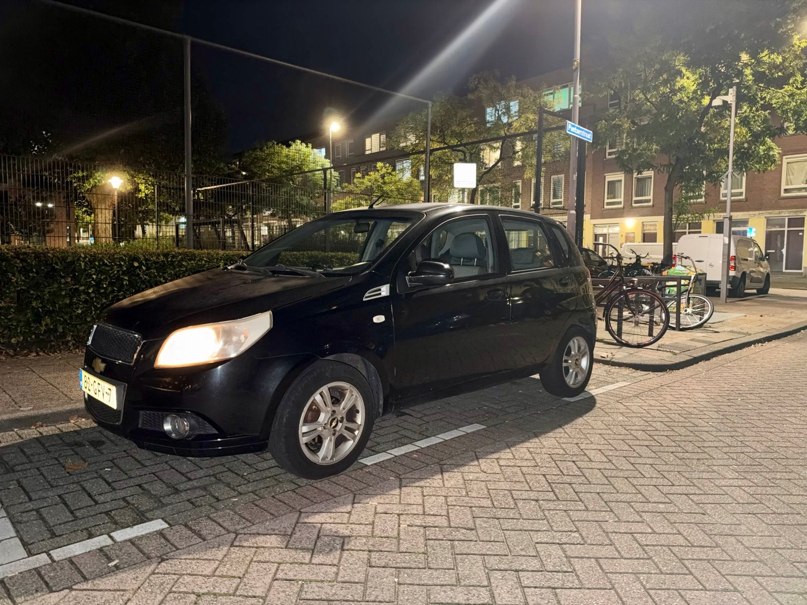 Chevrolet Aveo 1.2 16V 5D 2008 Zwart, Voorwielaandrijving, 40 €/maand, Aveo, 4 cilinders