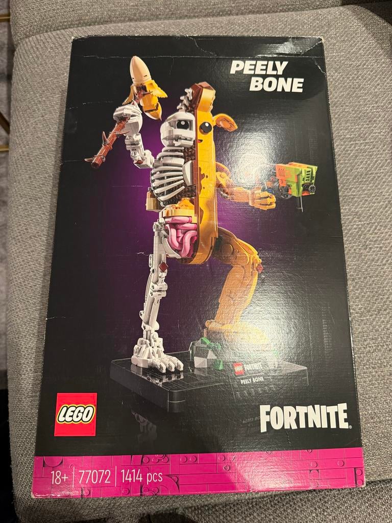 Lego Fortnite Peely Bone set 77072 als nieuw!, Overige thema's, Lego, Ophalen of Verzenden, Zo goed als nieuw