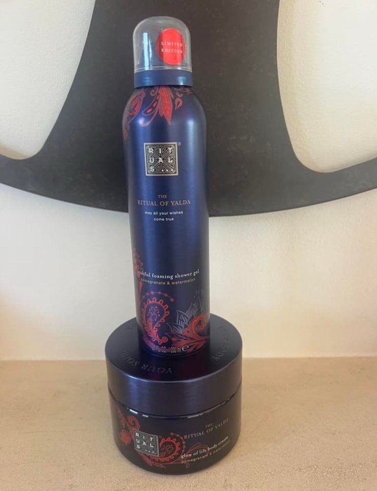 Rituals Yalda foam & body cream ❤️💙 Nieuw!, Ophalen of Verzenden, Nieuw, Bad & Douche