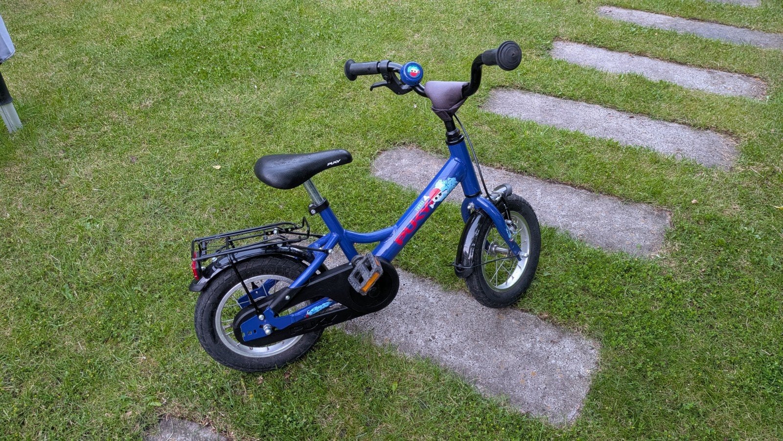 PUKY YOUKE 12 inch aluminium kinderfiets blauw - zeer licht, Fietsen en Brommers, Fietsen | Kinderfietsjes, Ophalen, Terugtraprem