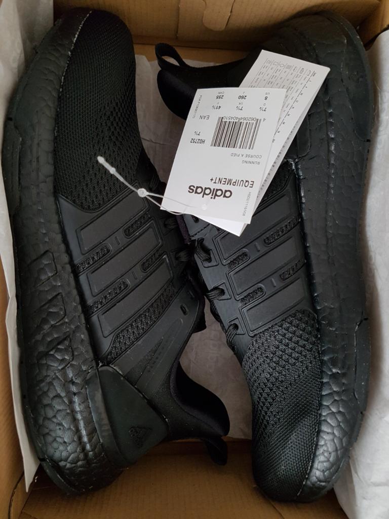 Adidas Ultraboost Equipment +, Zwart, Nieuw, Ophalen of Verzenden, Sneakers of Gympen
