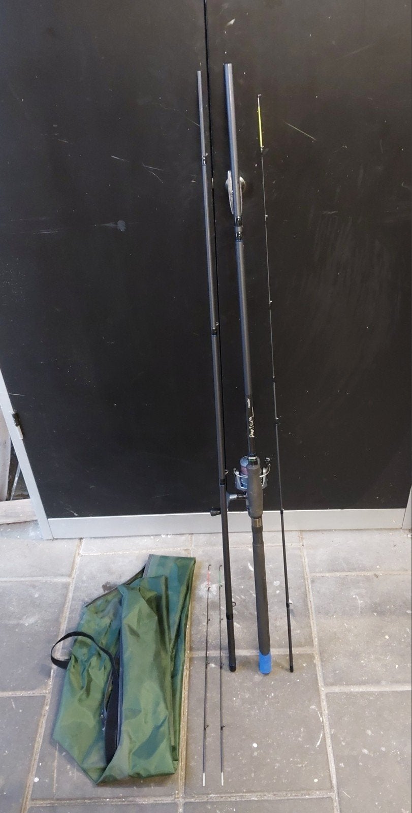 Pantera Feeder Hengel met Banax Vista-S 350 Molen, Ophalen of Verzenden, Gebruikt, Complete hengel