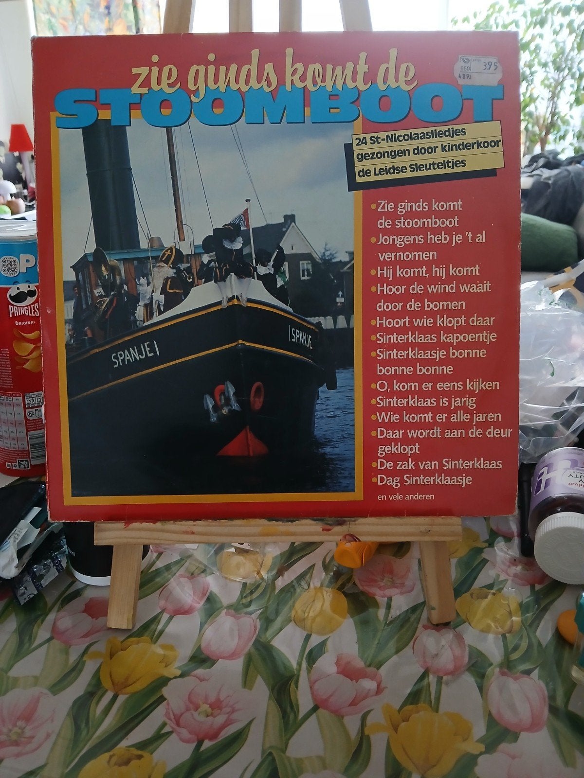 Zie Ginds Komt De Stoomboot lp Sinterklaasliedjes CD, Ophalen of Verzenden, Gebruikt, Muziek, 6 tot 9 jaar