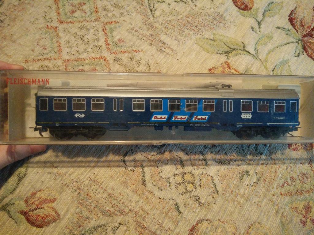 Fleischmann 5156 - NS wagon plan W, Hobby en Vrije tijd, Modeltreinen | H0, Gelijkstroom, Fleischmann, Wagon, Ophalen of Verzenden