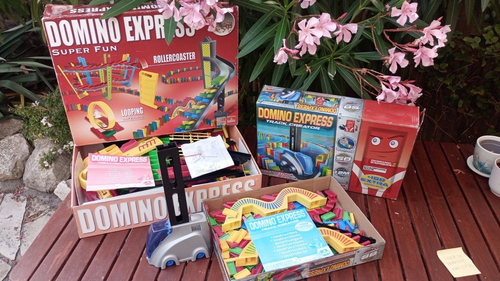 Domino Express Super Fun & Track Creator - Uitgebreide set, Ophalen