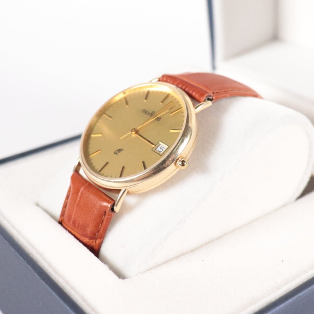 Monnard 14K Horloge (Met gravure Omnia 2002-2010), Flex Ltd., Gebruikt, https://flex.com/contact-us, Nobelstraat 10, 5807 GA Oostrum LB, Limburg, Nederland