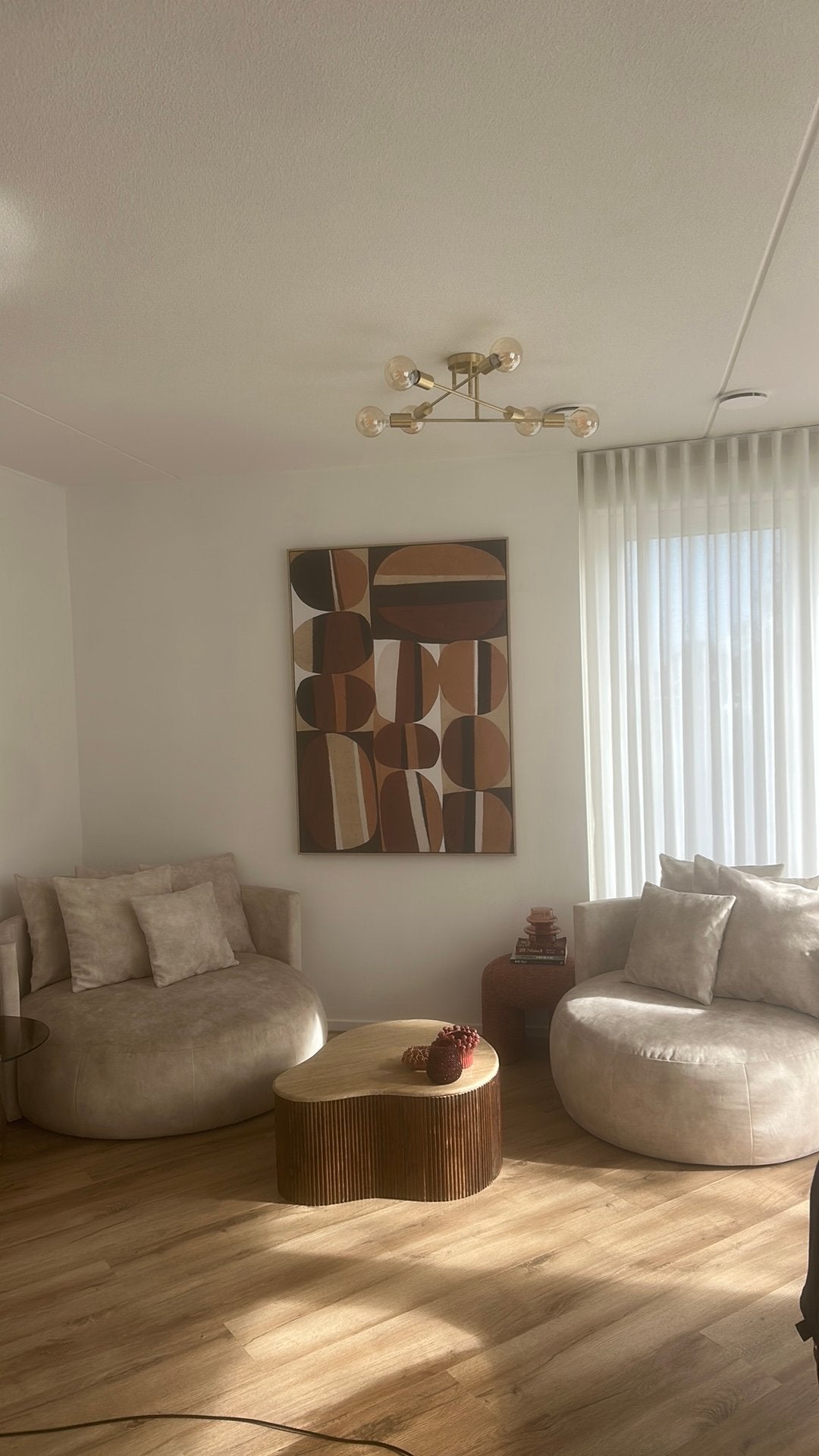 Loods 5 loveseat / poef / lounge bank  - Zo goed als nieuw, Ophalen, Overige kleuren, Zo goed als nieuw, Eén