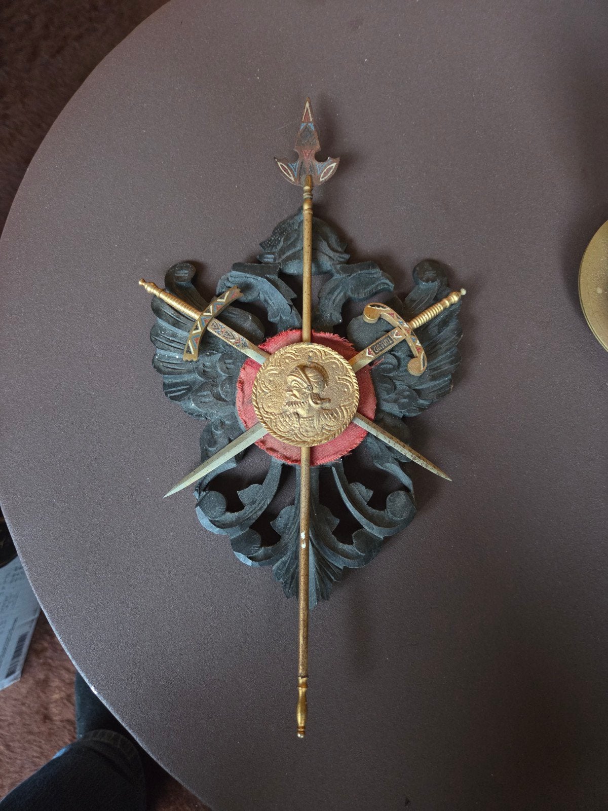 Wand decoratie plaquette, Ophalen