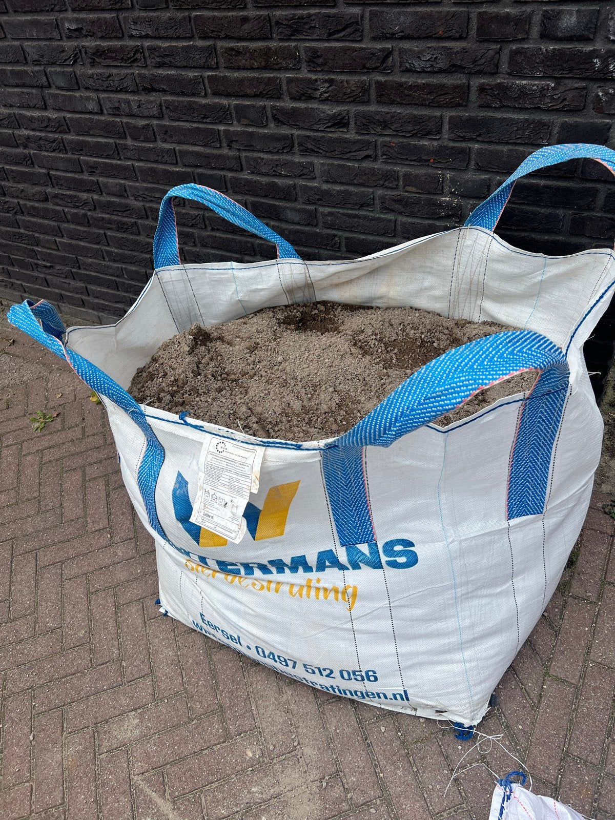 Big bag 0/4 zand, Ophalen of Verzenden, Zo goed als nieuw, Straatzand
