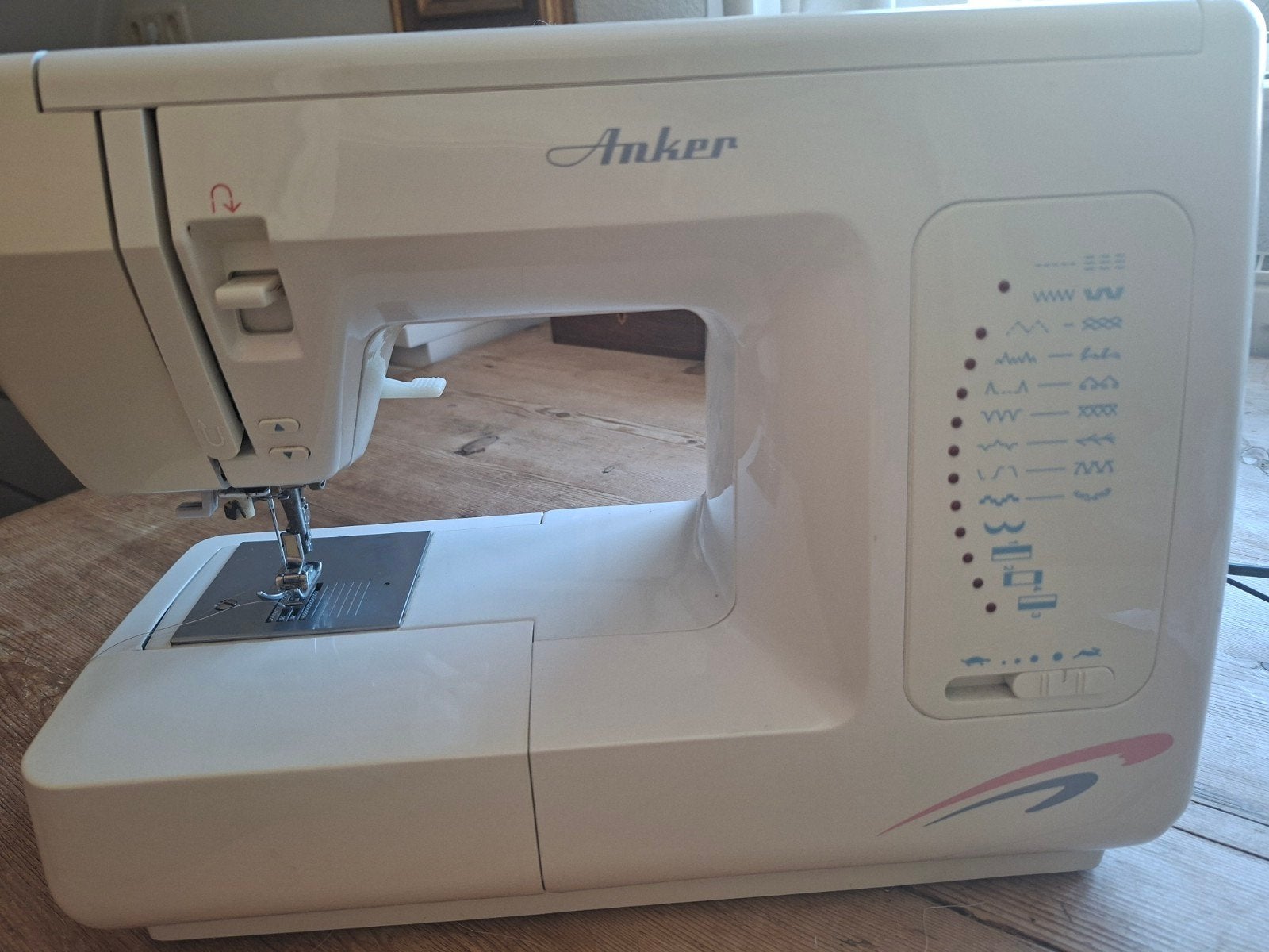 Anker naaimachine  595E     tegen elk aannemelijk bod!, Ophalen, Gebruikt, Naaimachine, Overige merken