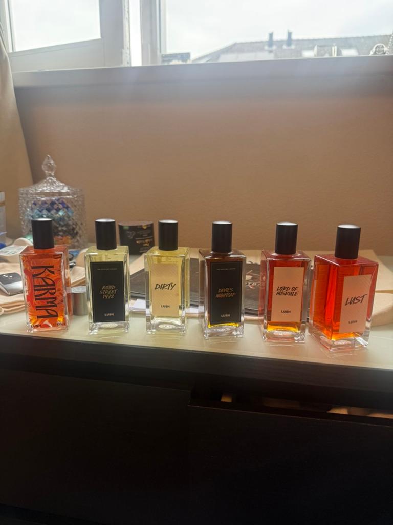 Lush parfum geuren, Ophalen of Verzenden, Nieuw