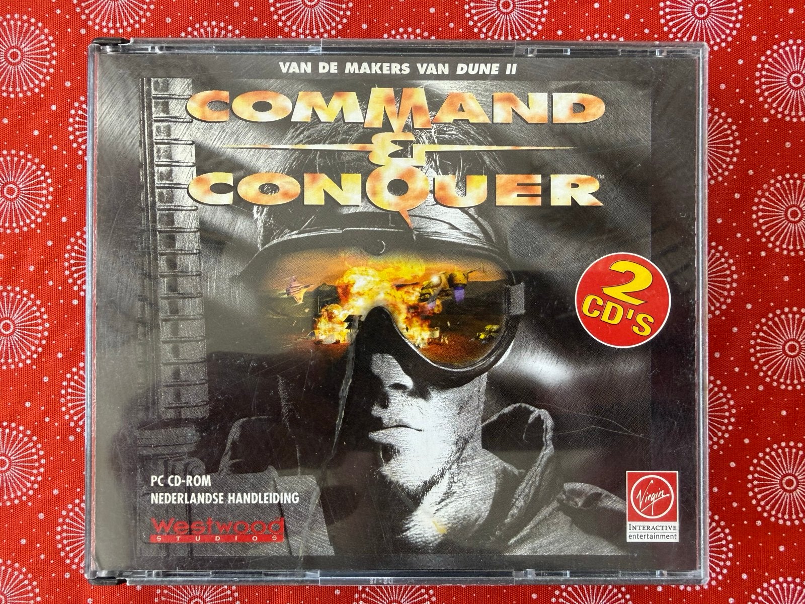Command & Conquer PC CD-ROM (2 CD's) - Klassieke RTS Game, Spelcomputers en Games, Gebruikt, 1 speler, Eén computer, Ophalen of Verzenden