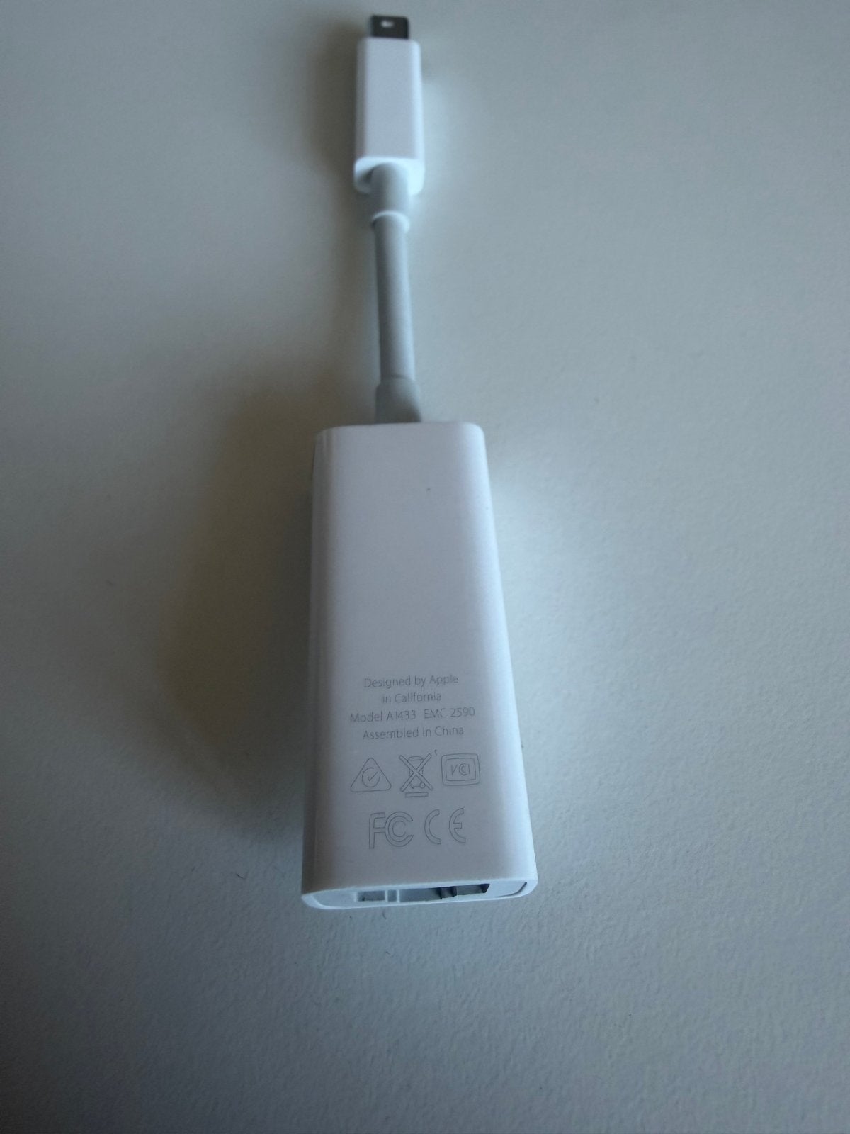 Apple Thunderbolt naar Gigabit Ethernet Adapter A1433, Ophalen of Verzenden, Zo goed als nieuw
