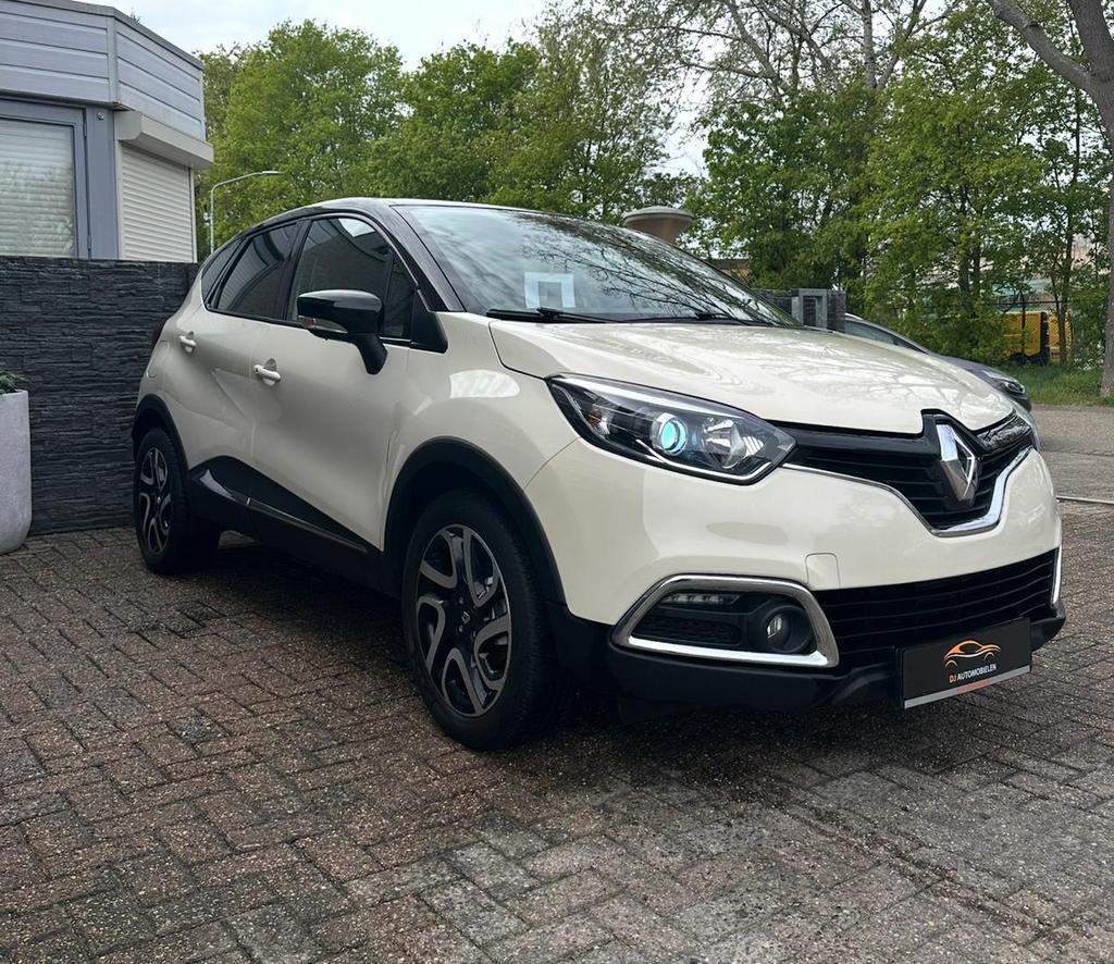 Renault Captur 2016, Auto's, Voorwielaandrijving, 898 cc, Stof, Zwart