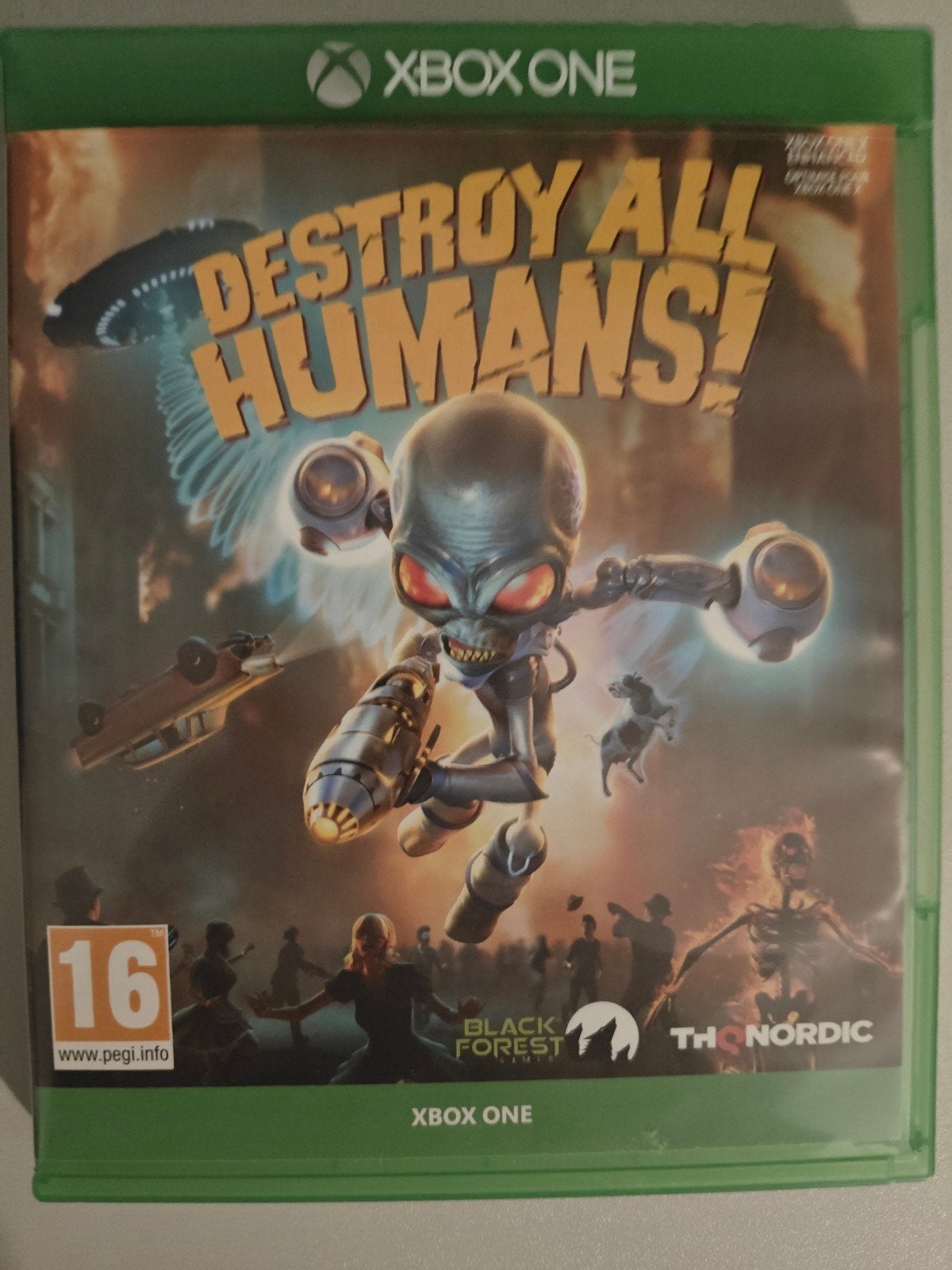 Destroy all Humans, 1 speler, Ophalen, Zo goed als nieuw