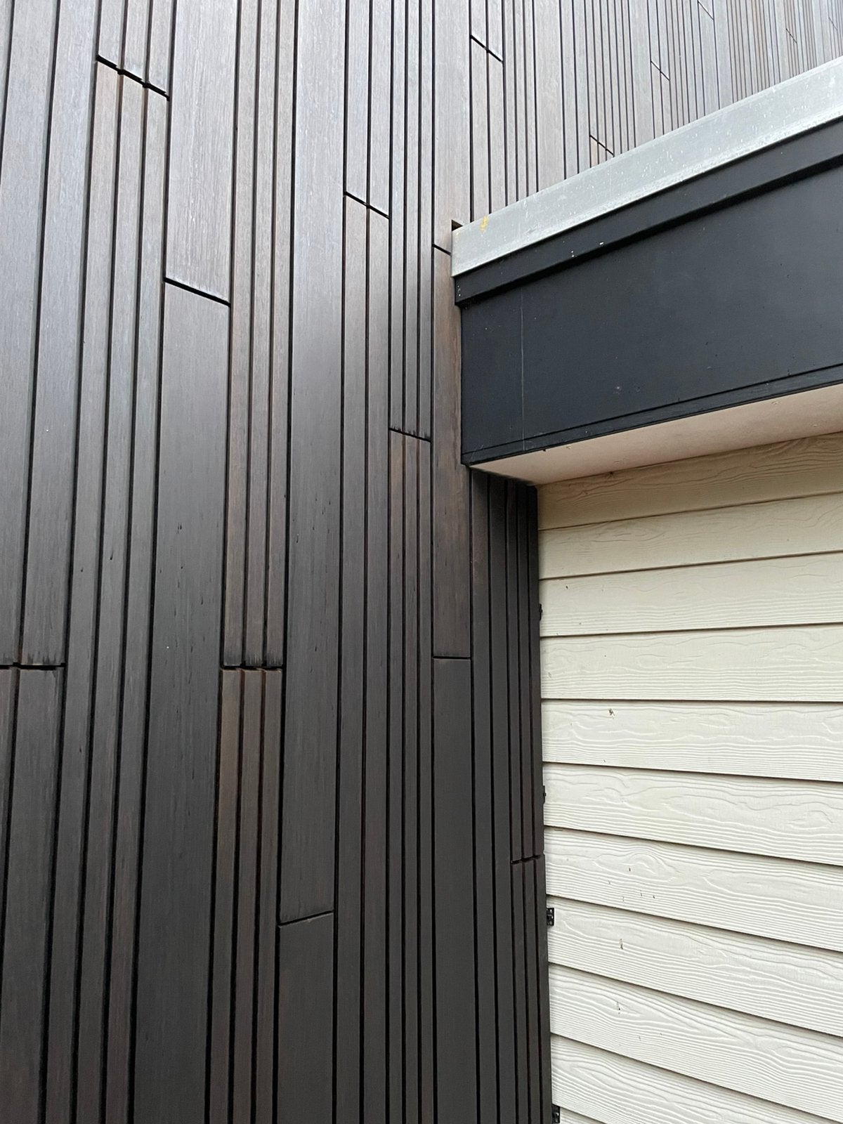 Duurzame gevelbekleding plank en triple rhombus, Tuin en Terras, Palen, Balken en Planken, Ophalen, Planken, Nieuw, Hardhout